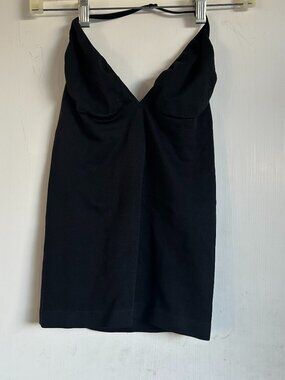 Nearly Nude - Black Halter Neck Shapewear Tank